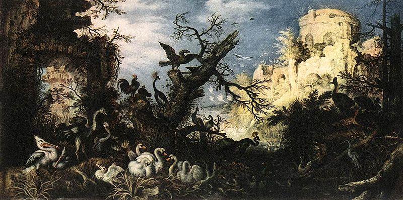 Roelant Savery Landscape with Birds